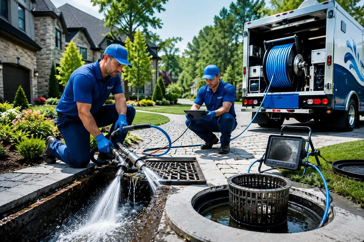 Local outdoor drain cleaning professionals in Delavan, IL