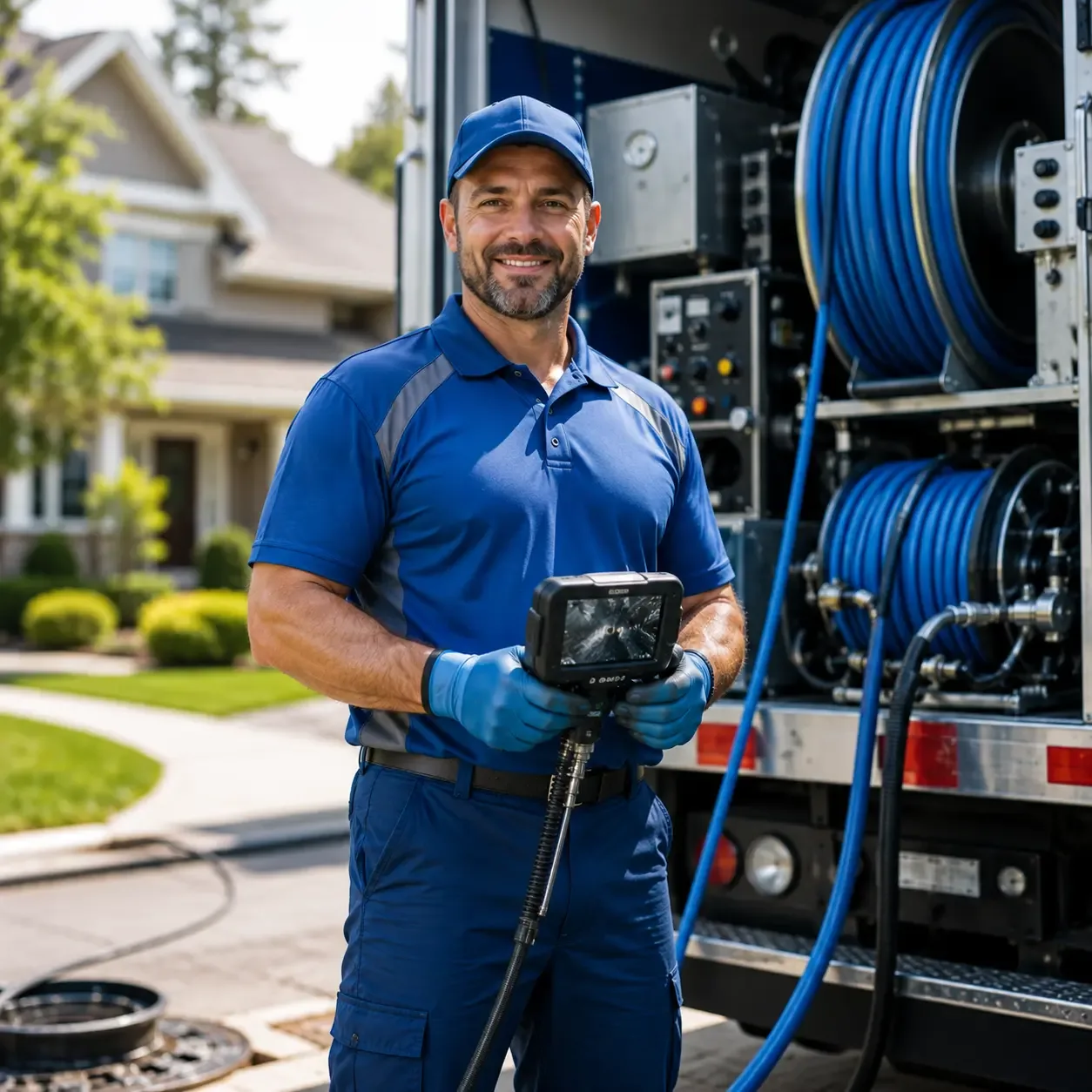 Local outdoor drain cleaning specialists in Delavan, IL